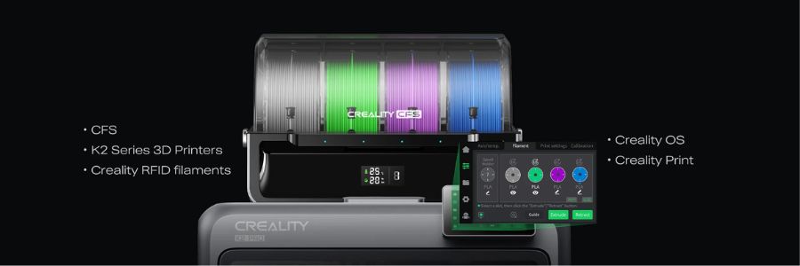 Creality K2 Pro Combo - K2 Pro Multicolor 3D Printer - Polyfab3D